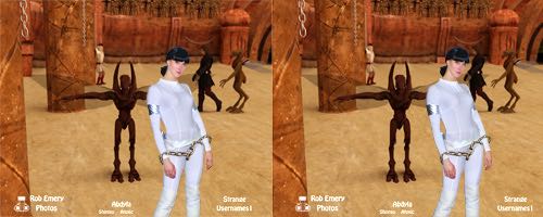 Prisoner Padme Amidala on Geonosis